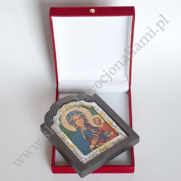 MATKA BOŻA CZĘSTOCHOWSKA - ikona 9.5 x 12 cm - 87361