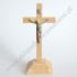 KRZYŻ STOJĄCY DREWNIANY - wys.17 cm - 4006