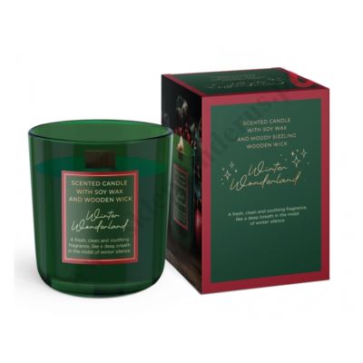 ŚWIECA ZAPACHOWA W SZKLE. WINTER WONDERLAND - 65170