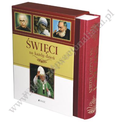 ŚWIĘCI NA KAŻDY DZIEŃ W ETUI