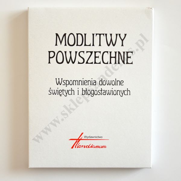 WSPOMNIENIA DOWOLNE - DO MODLITW POWSZECHNYCH - 1073