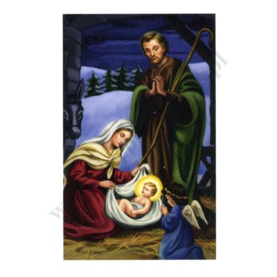 OBRAZEK KOLĘDOWY UV - format 6.5 x 10 cm - PACZKA 100 szt. - 50958