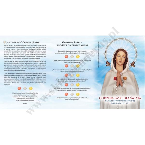 GODZINA ŁASKI DLA ŚWIATA - folderek - 83141