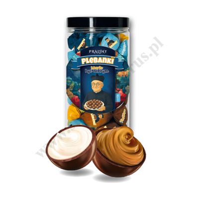 PLEBANKI. Praliny w pięciu smakach - 560 g - 45114