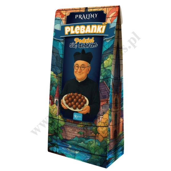 PLEBANKI. Praliny w pięciu smakach - 140 g - 45113