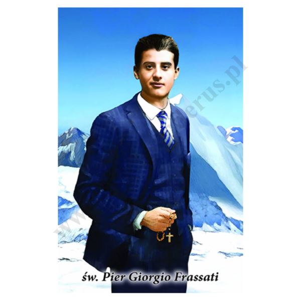 ŚW. PIER GIORGIO FRASSATI - pocztówka 10 x 15 cm - paczka 100 szt. - 86918