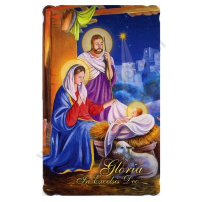 OBRAZEK KOLĘDOWY UV - format 6.5 x 10.5 cm - PACZKA 100 szt. - 51260