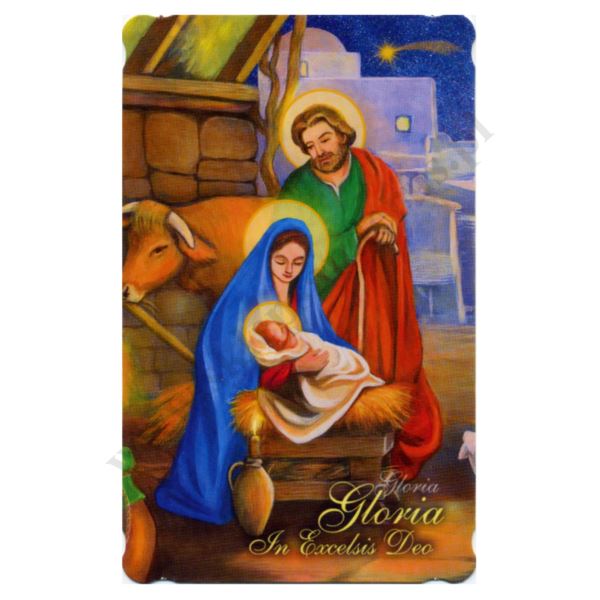 OBRAZEK KOLĘDOWY UV - format 6.5 x 10.5 cm - PACZKA 100 szt. - 51273