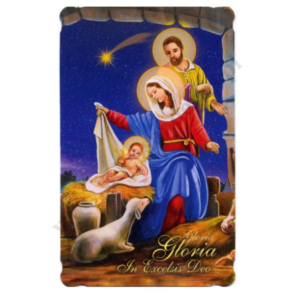 OBRAZEK KOLĘDOWY UV - format 6.5 x 10.5 cm - PACZKA 100 szt. - 51271