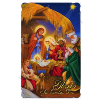 OBRAZEK KOLĘDOWY UV - format 6.5 x 10.5 cm - PACZKA 100 szt. - 51272