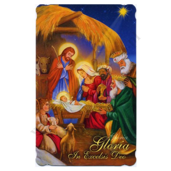 OBRAZEK KOLĘDOWY UV - format 6.5 x 10.5 cm - PACZKA 100 szt. - 51272