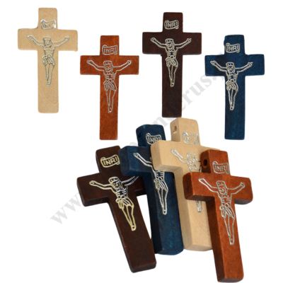 KRZYŻYK DO RÓŻAŃCA - mix kolorów - 8094