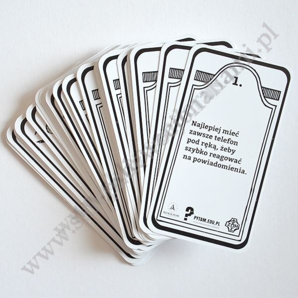 MŁODZI W SIECI - edukacyjna gra karciana