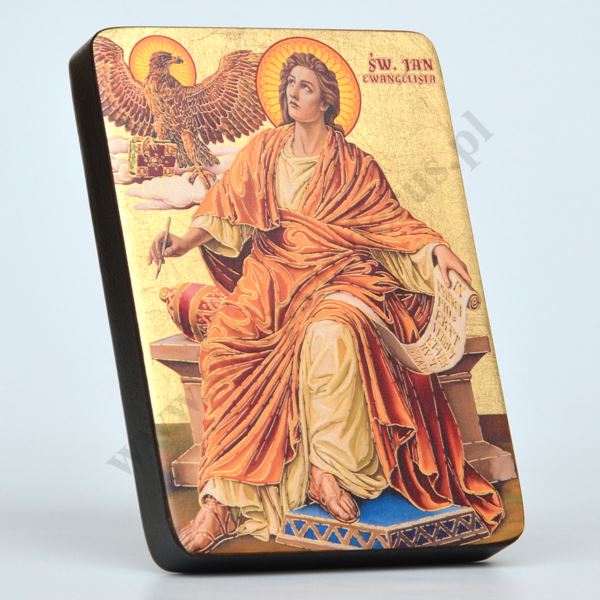 ŚW. JAN EWANGELISTA - ikona 12 x 16.5 cm - 51545
