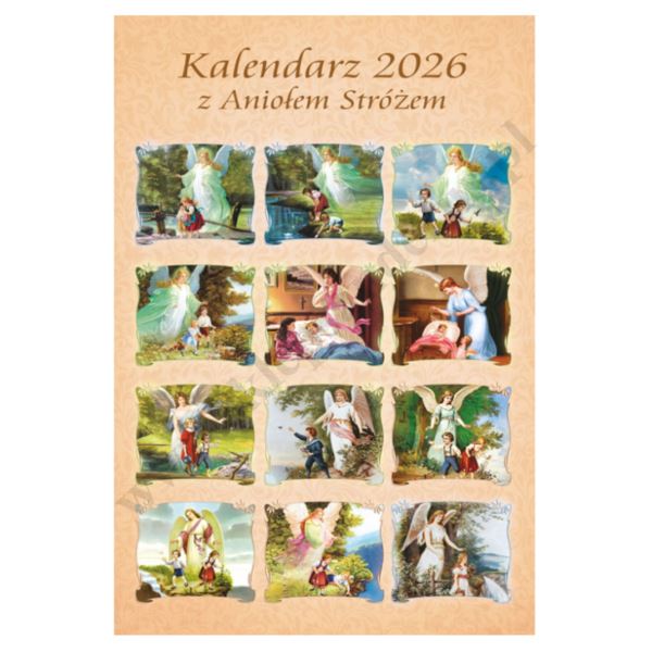 KALENDARZ Z ANIOŁEM STRÓŻEM 2026