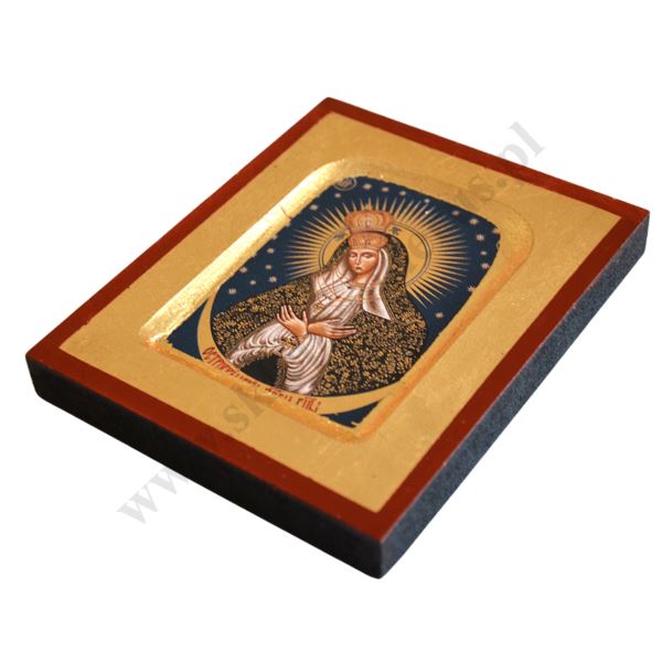 MATKA BOŻA OSTROBRAMSKA - ikona 10.3 x 12.5 cm - 9479