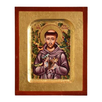 ŚWIĘTY FRANCISZEK - ikona 10.3 x 12.5 cm - 67171