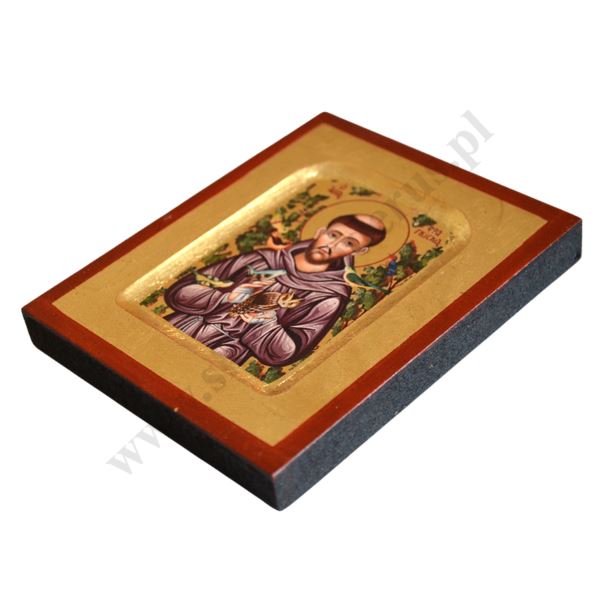 ŚWIĘTY FRANCISZEK - ikona 10.3 x 12.5 cm - 67171