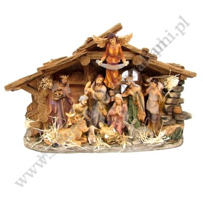 SZOPKA BOŻONARODZENIOWA - wys.27 cm - A9423