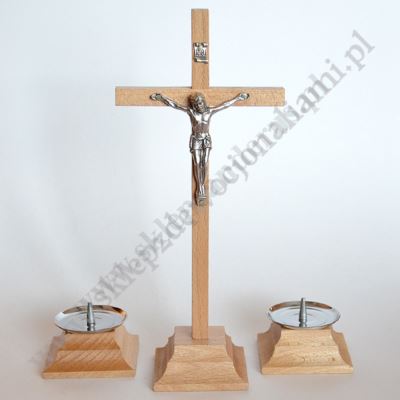 KOMPLET KOLĘDOWY DREWNIANY - 1199