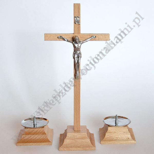 KOMPLET KOLĘDOWY DREWNIANY - 1199