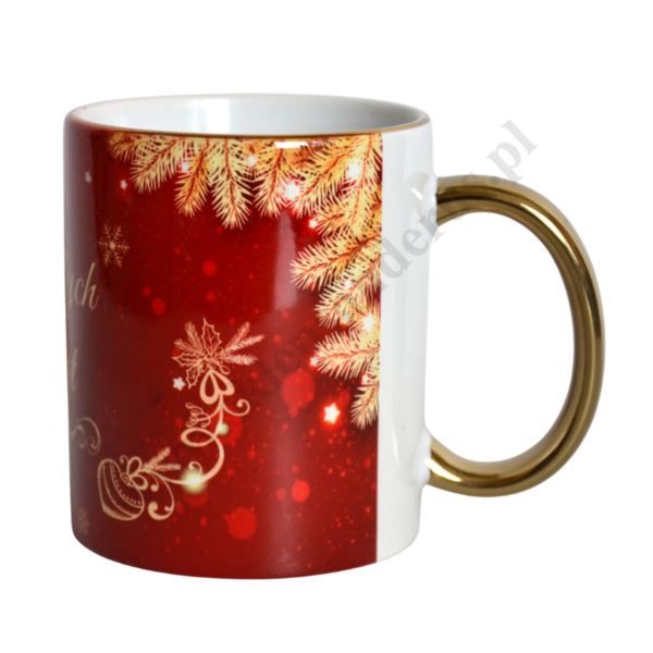 KUBEK ŚWIĄTECZNY "WESOŁYCH ŚWIĄT" - 2965