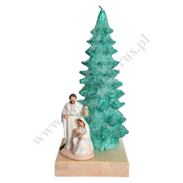 ŚWIECA NA BOŻE NARODZENIE - wys. 30 cm - 78758