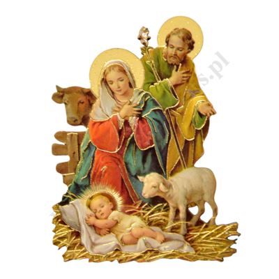 ŚWIĘTA RODZINA - magnes - wys. 7 cm - 4554