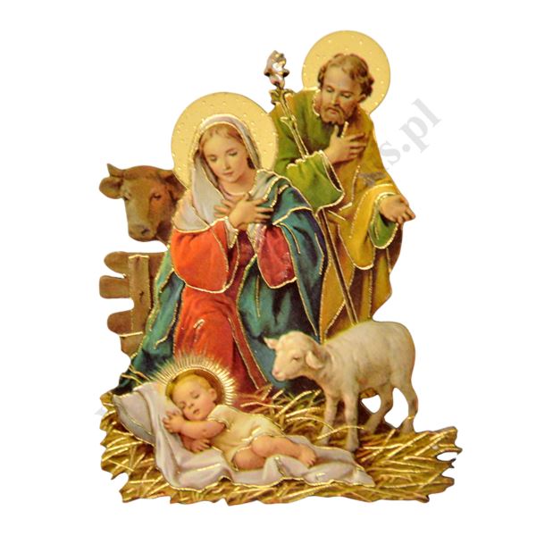 ŚWIĘTA RODZINA - magnes - wys. 7 cm - 4554