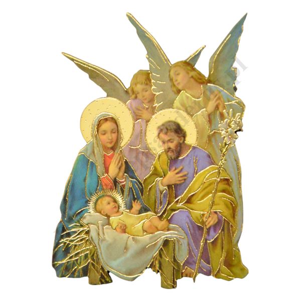 ŚWIĘTA RODZINA - magnes - wys. 7 cm - 4247