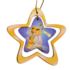 GWIAZDKA - wys. 10 cm - mix wzorów - 3565