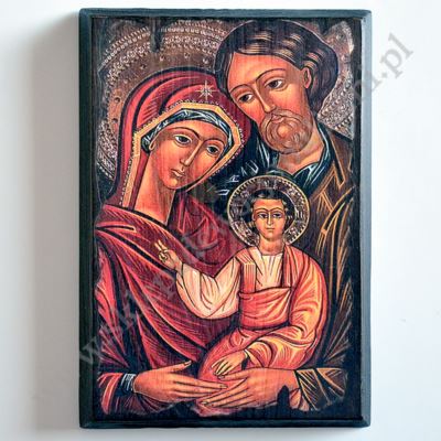 ŚWIĘTA RODZINA - ikona 14.9 x 21.3 cm - 60926