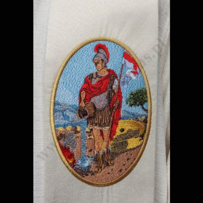 STUŁA KAPŁAŃSKA ZE ŚW. FLORIANEM - 71504