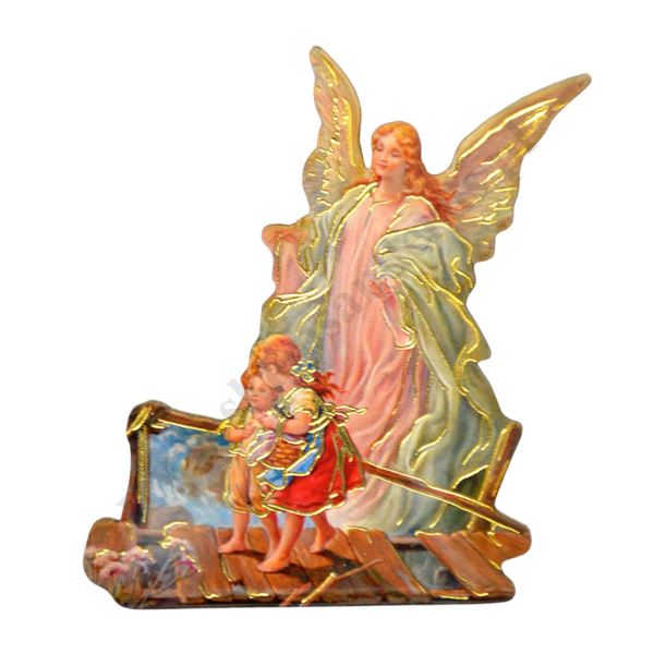 ANIOŁ STRÓŻ - magnes - wys. 5.7 cm - 38621