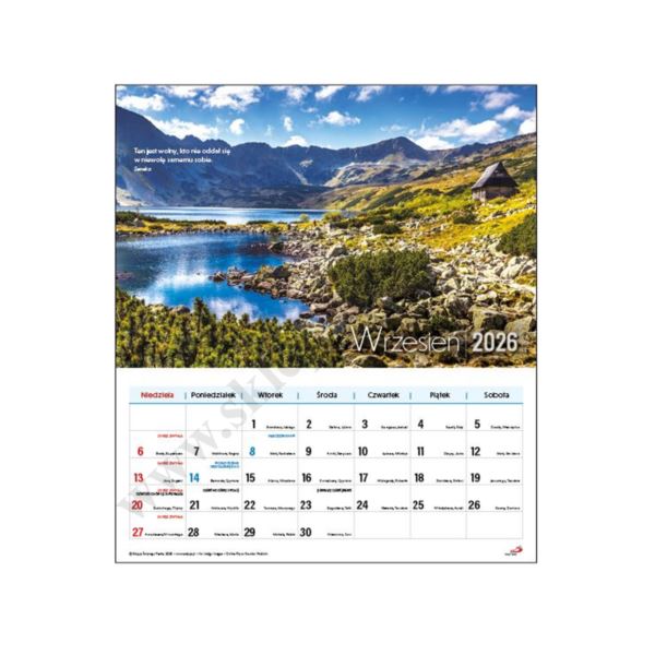 GÓRY - KALENDARZ 2026