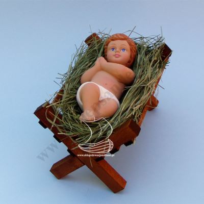 DZIECIĄTKO NA SIANKU W ŻŁÓBKU - D8