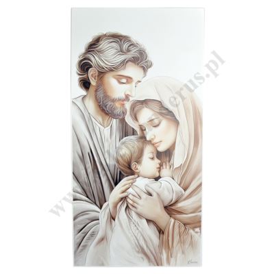 ŚWIĘTA RODZINA - obrazek 22 x 44 cm - CU107/5S