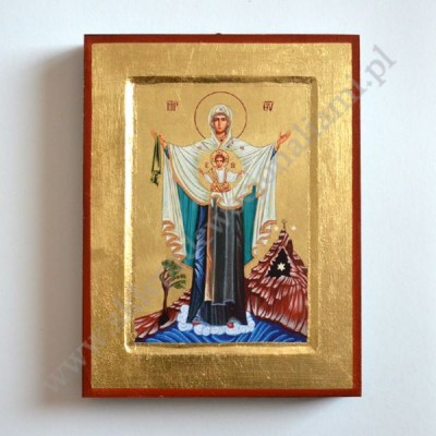 MATKA BOŻA Z GÓRY KARMEL - ikona 18 x 24 cm - 87621