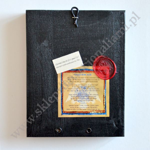 TRÓJCA ŚWIĘTA - RUBLOWA - ikona 14 x 18 cm - 83196