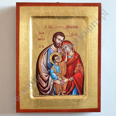 ŚWIĘTA RODZINA -  ikona 14 x 18 cm - 89641