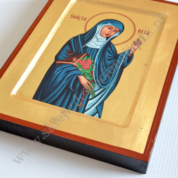 ŚWIĘTA RITA - ikona 18 x 24 cm - 82398