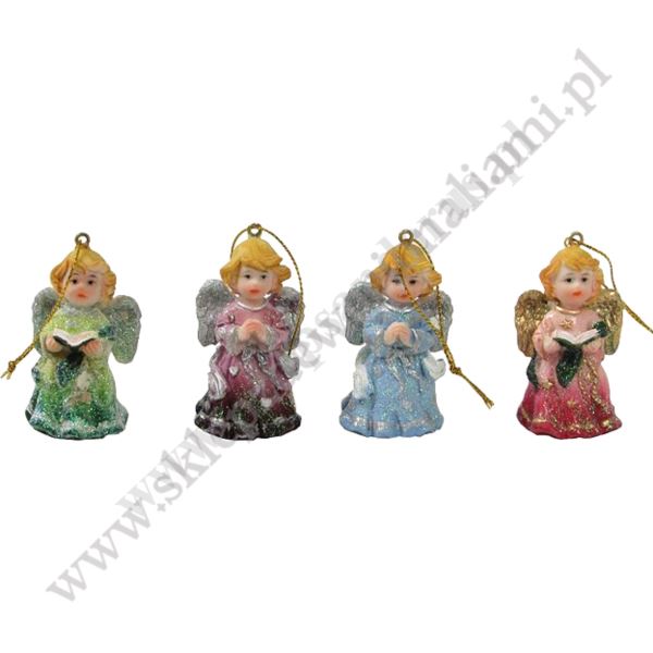 ANIOŁEK - wys. 6 cm - mix wzorów - A3521