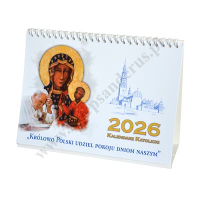 KALENDARZ KATOLICKI BIUROWY - ŚW. JAN PAWEŁ II - 2026