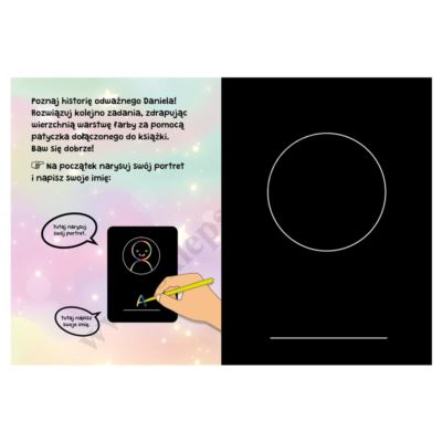 BIBLIJNA ZDRAPYWANKA. DANIEL I LWY