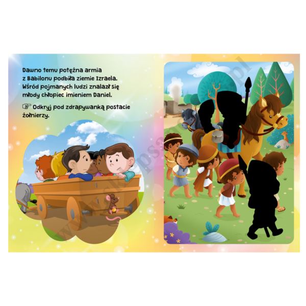 BIBLIJNA ZDRAPYWANKA. DANIEL I LWY