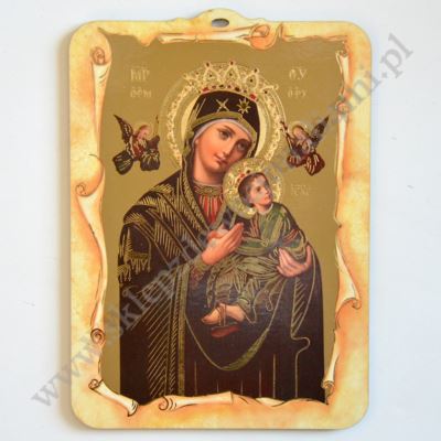 MATKA BOŻA NIEUSTAJĄCEJ POMOCY - obrazek 12 x 16.5 cm - 67643