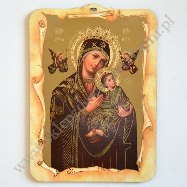 MATKA BOŻA NIEUSTAJĄCEJ POMOCY - obrazek 12 x 16.5 cm - 67643