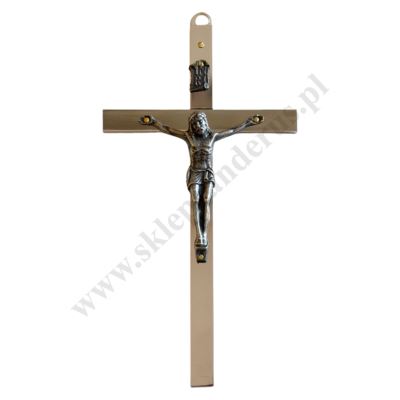 KRZYŻ METALOWY - wys. 16 cm - 332248