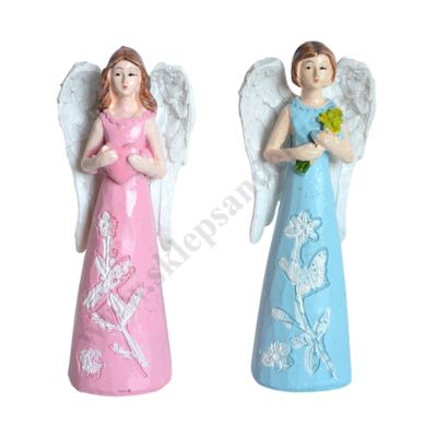 ANIOŁEK - wys. 12.4 cm - mix wzorów - 45123