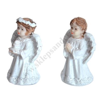 ANIOŁEK - wys. 5.5 cm - mix wzorów - 45134